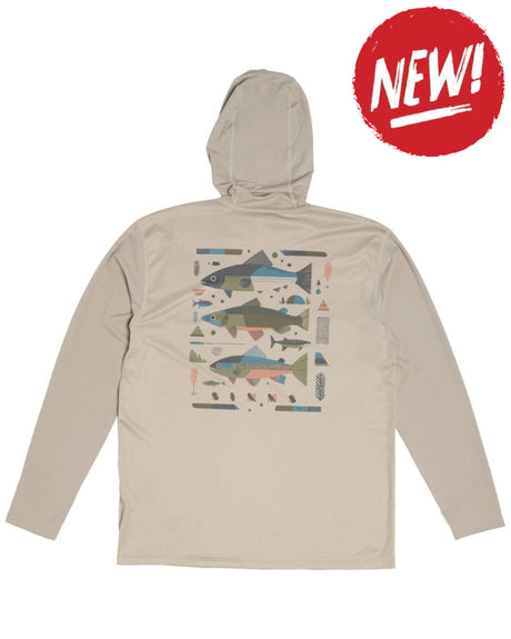 Hanorac SIMMS Tech Hoody - Artist Series Lunar Gray Char