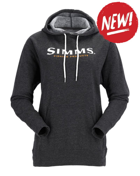 Hanorac SIMMS Wms Simms Logo Hoody Charcoal Heather - S