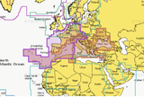 Harta Navionics Platinum+ Delta Dunarii Marea Mediterana & Neagra Large