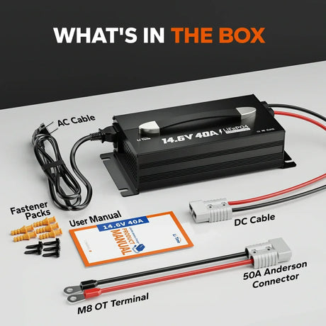 Incarcator Litime 12V (14.6V) 40A