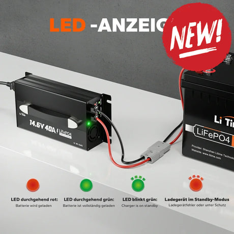 Incarcator Litime 12V (14.6V) 40A
