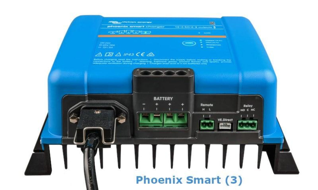 Incarcator Victron Phoenix Smart IP43 12/50 (3 iesiri) - SpinningShop