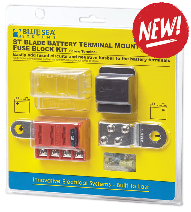 Kit bloc sigurante tip lama ST cu montare pe borna de