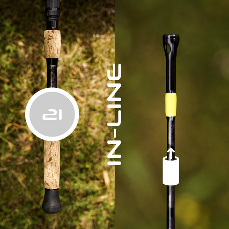 Lanseta clonc VAGNER Magic In-line 21 210cm 150-250 GR
