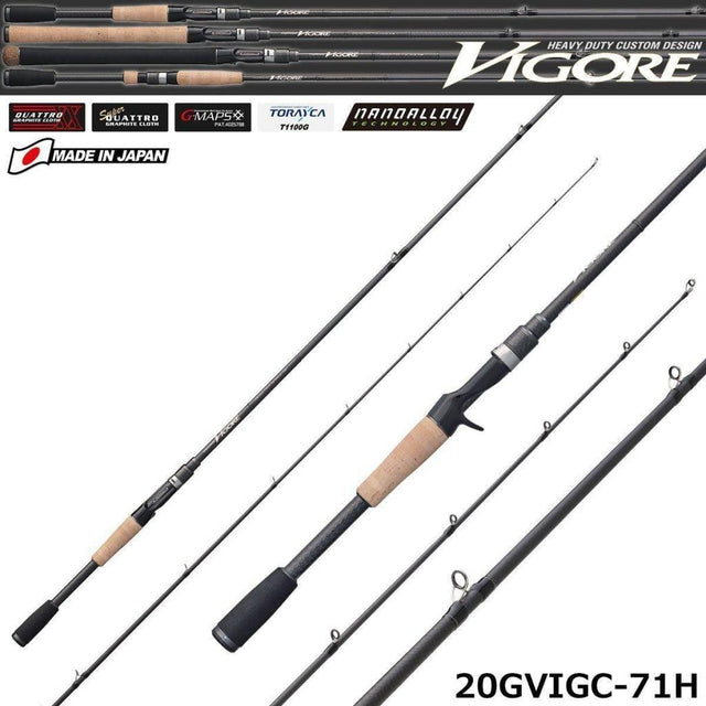 Lanseta Graphiteleader VIGORE 20GVIGS-742M R-FAST 2.24m 3/16-3/4oz-SpinningShop