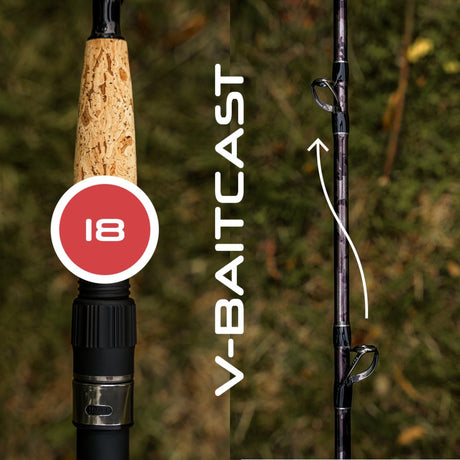 Lanseta VAGNER Magic V-Baitcast 18 195 cm 80-300 GR