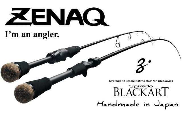 Lanseta Zenaq SPIRADO BLACKART S63 FORT EX-FAST 6'3" 192cm 1/64-1/8oz 0.45-3.5gr (spinning)-SpinningShop