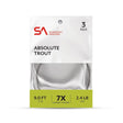 Leader Scientific Anglers Absolute Trout 9 3Pack