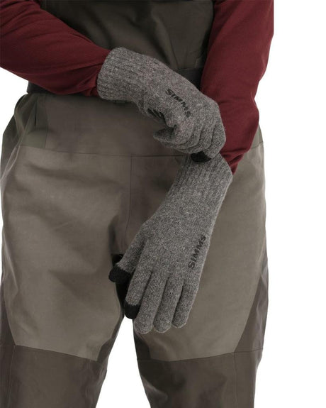 Manusi Lana Simms Full Finger Glove Steel