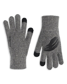 Manusi lana SIMMS Full Finger Glove Steel - S/M - GLOVES