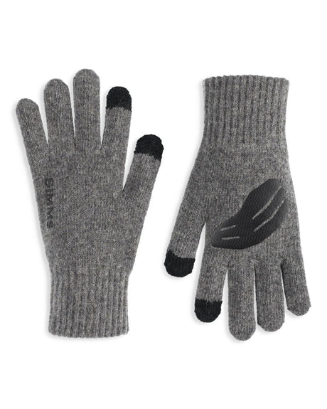 Manusi lana SIMMS Full Finger Glove Steel - S/M - GLOVES