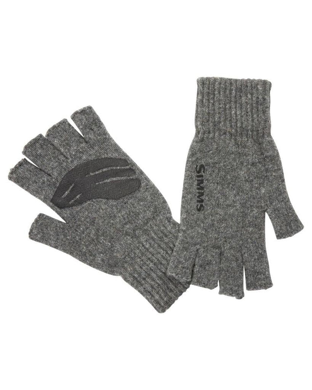 Manusi Lana Simms Half Finger Glove Steel