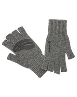 Manusi lana SIMMS Half Finger Glove Steel - S/M - GLOVES