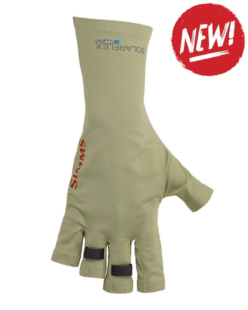 Manusi SIMMS SolarFlex SunGlove Pale Pine - XS - GLOVES