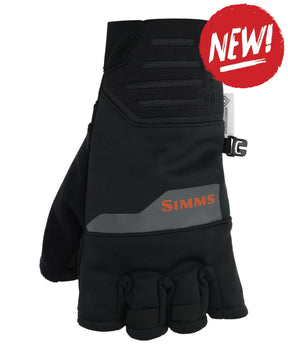 Manusi SIMMS Windstopper Half-Finger Glove Black - XS