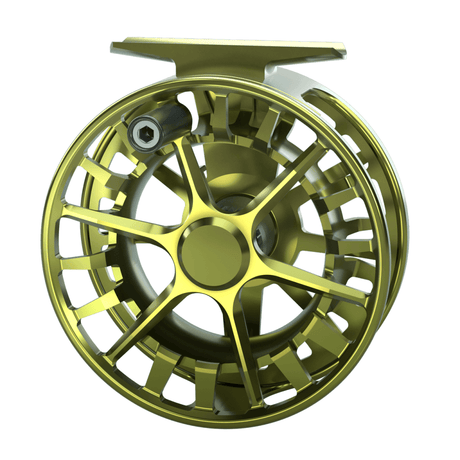Mulineta Fly Waterworks Lamson Guru -7+ Olive Green Fishing Reels