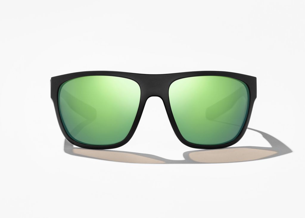 Ochelari Polarizati Bajio Las Rocas Black Matte Green Mirror Glass