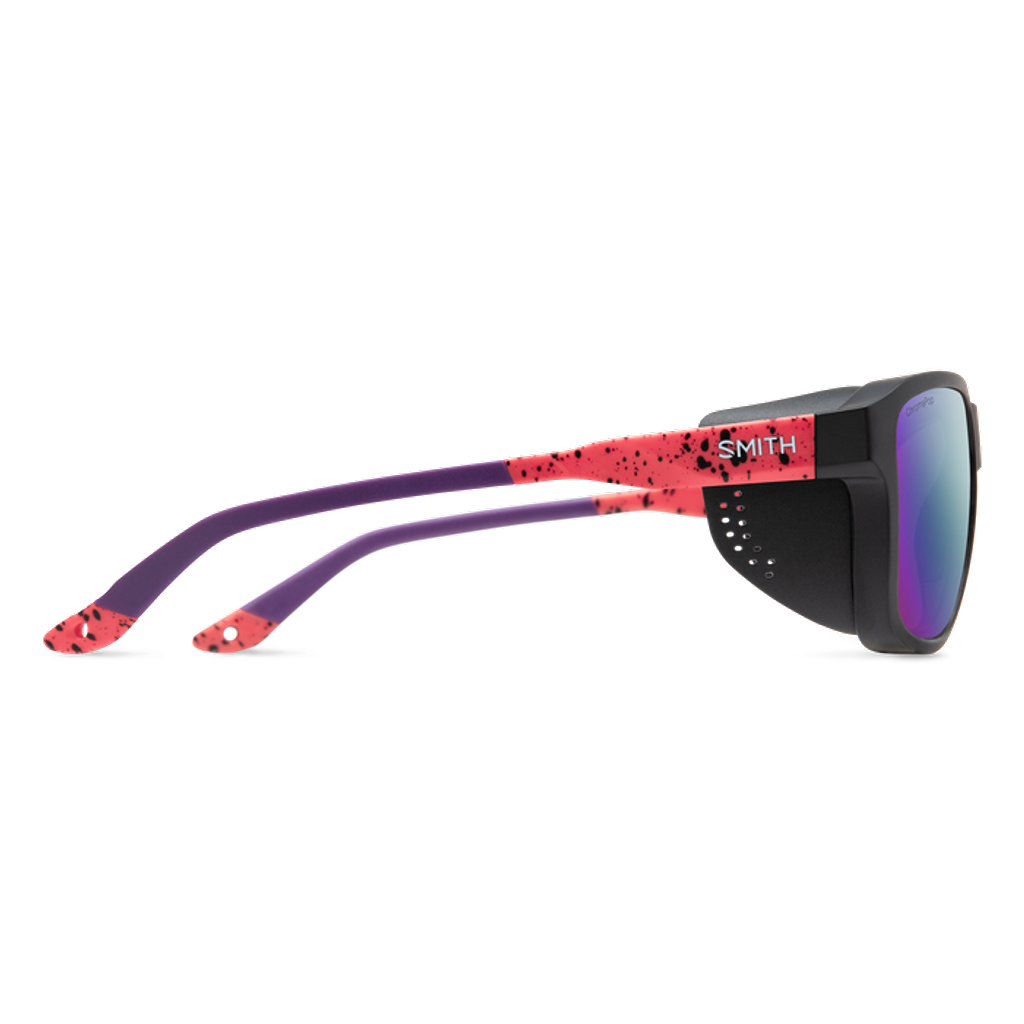 Ochelari Polarizati Smith Optics Embark Matte Wild Child Chromapop Polarized Violet Mirror