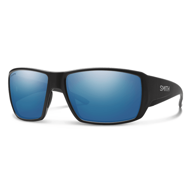 Ochelari Polarizati Smith Optics Guides Choice Matte Black Polar Blue Mirror