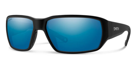 Ochelarzi Polarizati Smith Hookset Lentila Sticla Black Blue Mirror - Vlt 12%