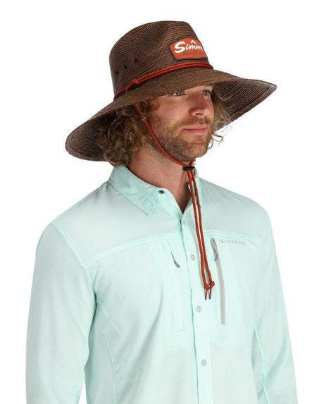 Palarie Simms Cutbank Sun Hat Chestnut