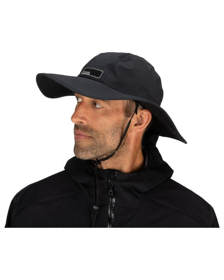 Palarie Simms Gore-Tex Guide Sombrero Black