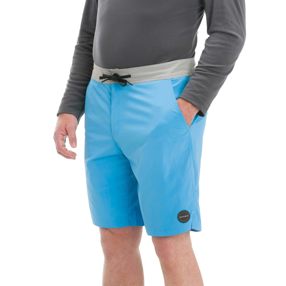 Pantaloni scurti Grundens SIDEREAL BOARDSHORTS Coastal Blue - SpinningShop