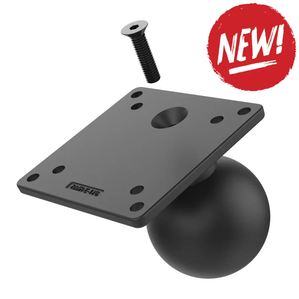 Placa VESA 100x100 mm din otel ranforsat RAM cu bila –