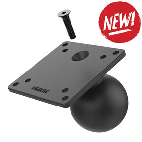 Placa VESA 100x100 mm din otel ranforsat RAM cu bila –