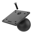 Placa VESA 100x100 mm din otel ranforsat RAM cu bila –