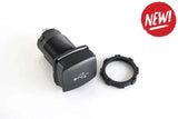 Priza incarcare pe barca ScanStrut Flip Pro Fast Charge Dual