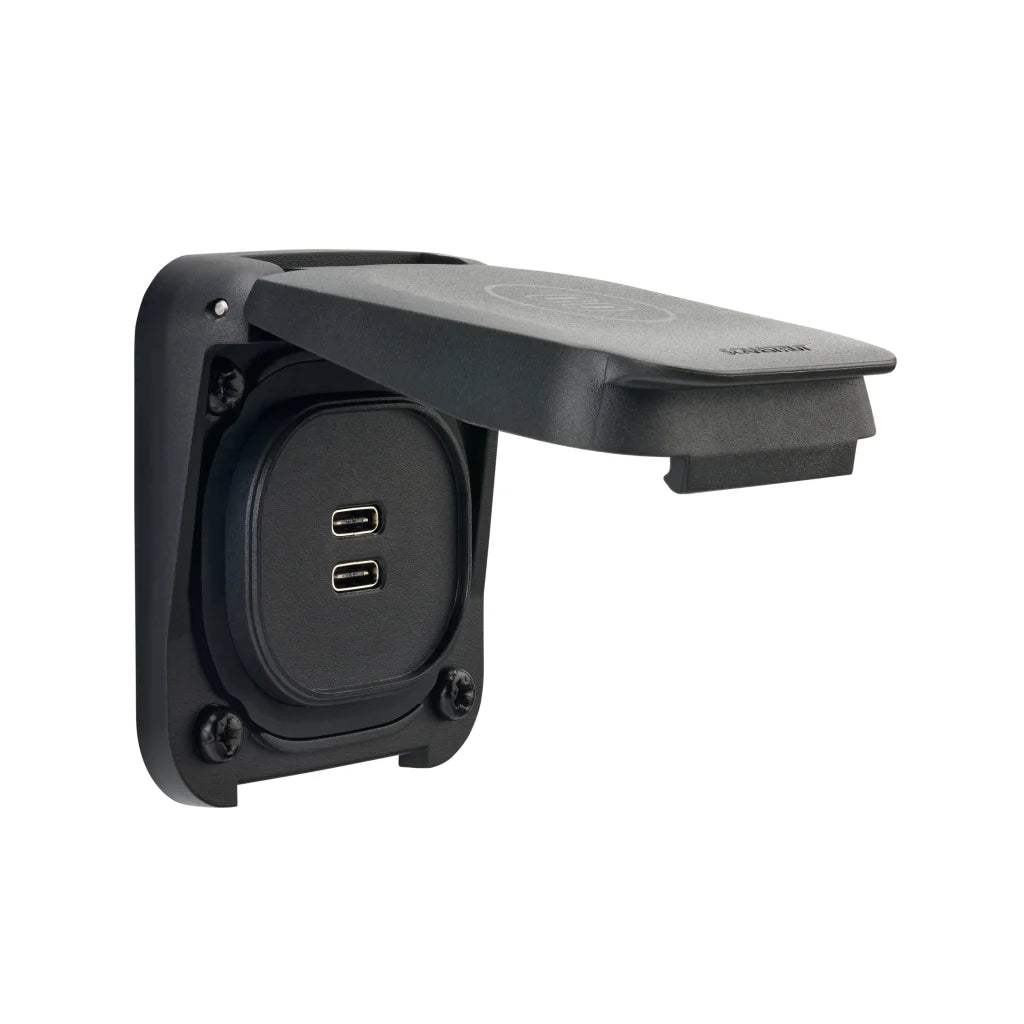 Priza incarcare pe barca ScanStrut Ventura Dual USB-C IP69