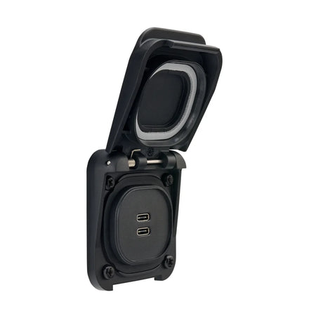 Priza incarcare pe barca ScanStrut Ventura Dual USB-C IP69