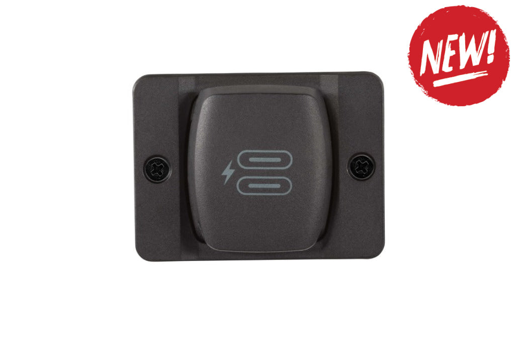 Priza incarcare pe barca ScanStrut Flip Pro Max Dual USB-C