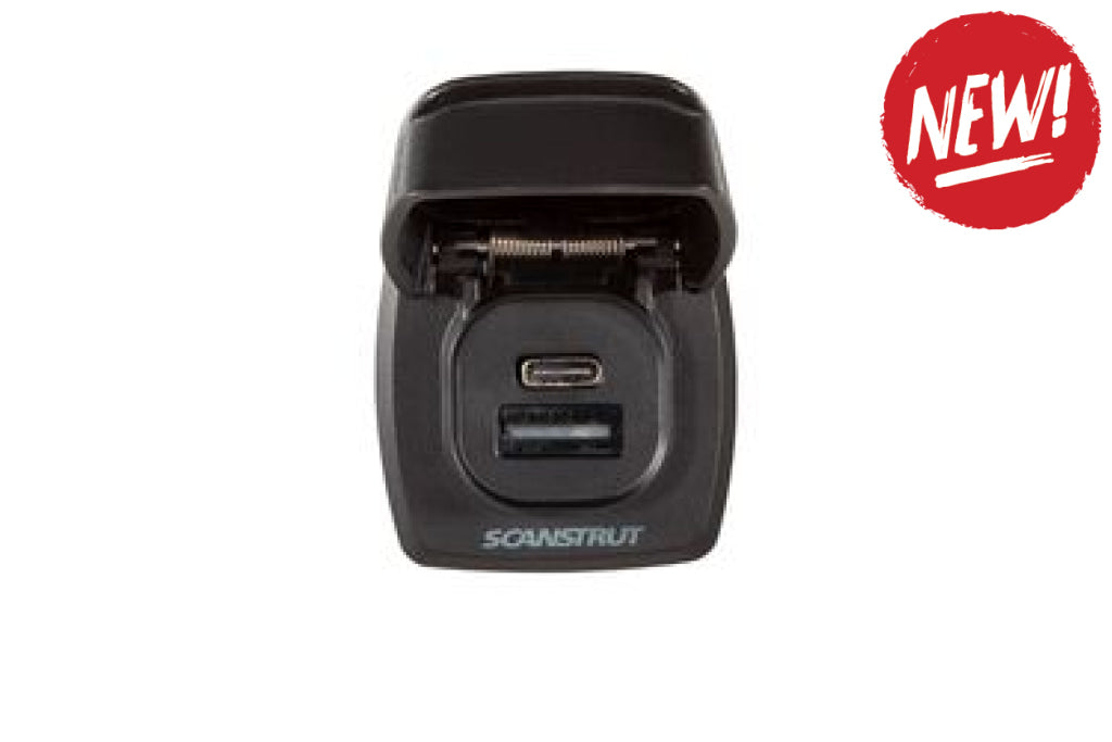 Priza incarcare pe barca ScanStrut Flip Pro Plus