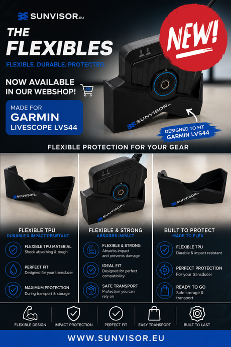 Protectie flexibila sonda Sunvisor pentru Garmin LVS44