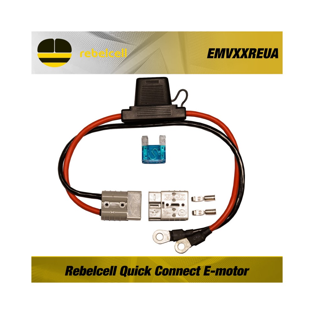 Cabluri pentru conectare motor electric barca Rebelcell