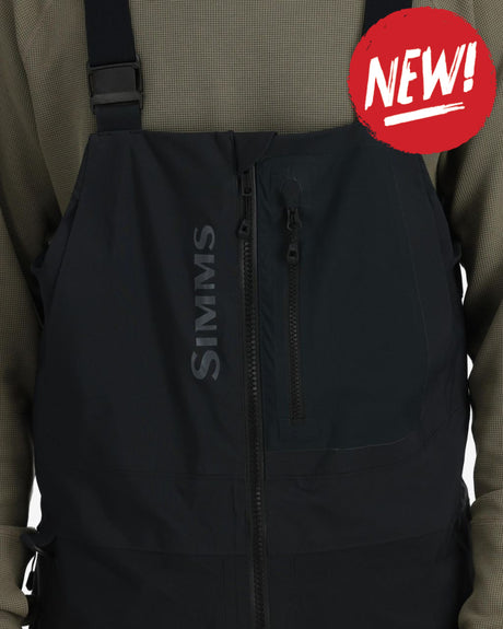 Salopeta impermeabila Simms ProDry Black