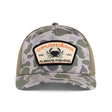 Sapca Grundens Always Fishing Trucker Marsh Camo