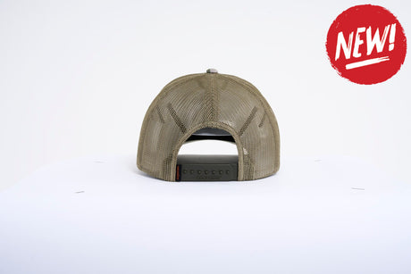 Sapca Grundens Always Fishing Trucker Marsh Camo