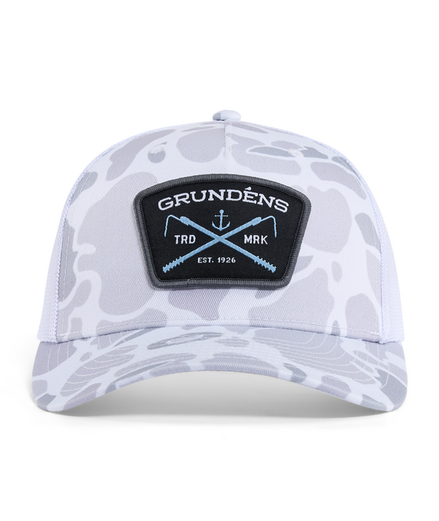 Sapca Grundens Gaff Trucker 312 Squall Camo