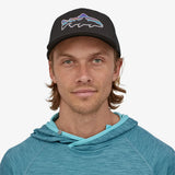 Sapca Patagonia Fitz Roy Trout Trucker Black