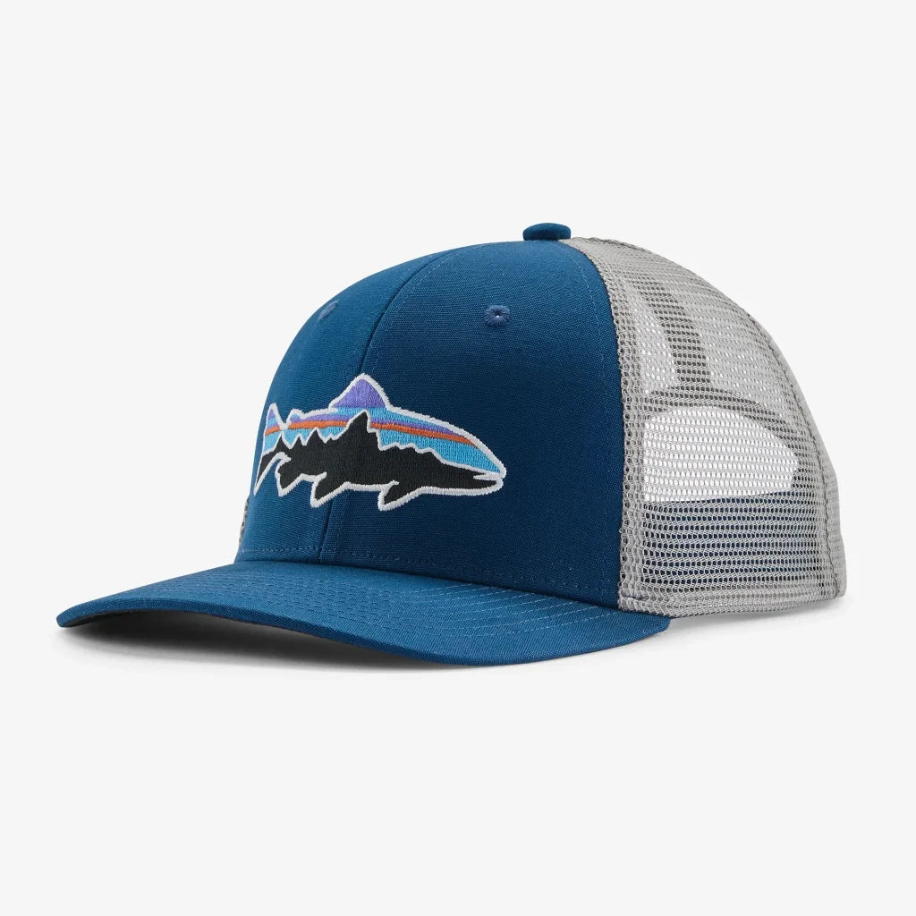 Sapca Patagonia Fitz Roy Trout Trucker Lagom Blue