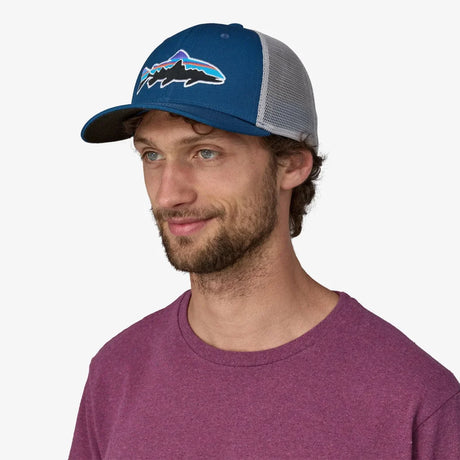 Sapca Patagonia Fitz Roy Trout Trucker Lagom Blue