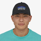 Sapca Patagonia P-6 Logo Lopro Trucker Black