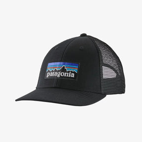 Sapca Patagonia P-6 Logo Lopro Trucker Black
