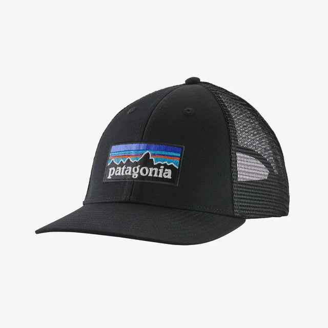 Sapca Patagonia P-6 Logo Lopro Trucker Black