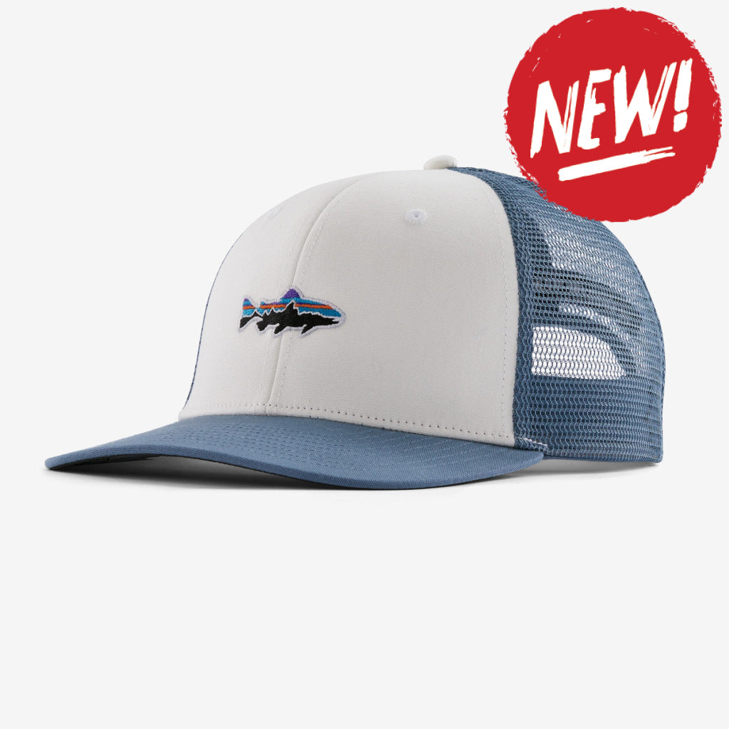Sapca Patagonia Stand Up™ Trout Trucker White
