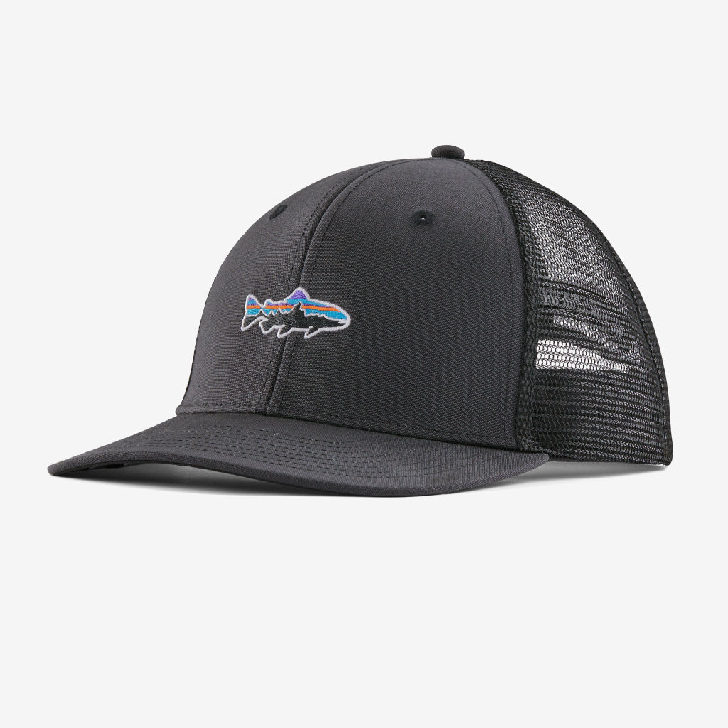 Sapca Patagonia Unisex Stand Up Trout Trucker Ink Black