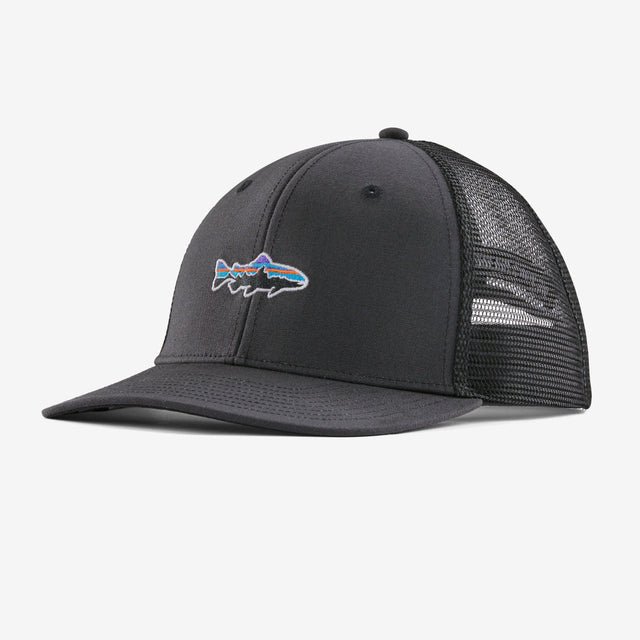 Sapca Patagonia Unisex Stand Up Trout Trucker Ink Black